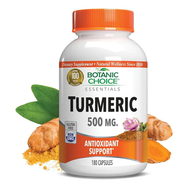 Capsulas De Curcumina Pura Para Articulaciones 500 Mg Sin Gluten 180 Unidades