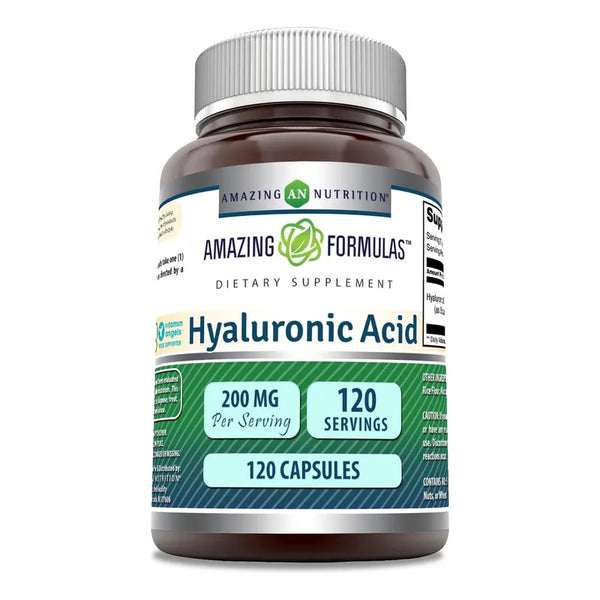 Acido Hialuronico 200 Mg 120 Capsulas Fabricado En Estados Unidos