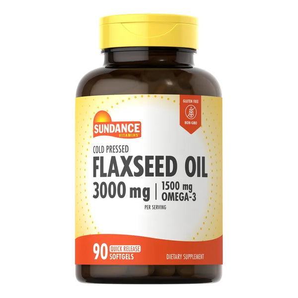 Aceite De Linaza 3000 Mg 90 Capsulas Blandas Omega3 Suplemento Natural