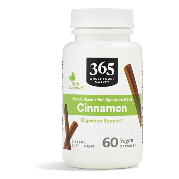 Canela En Polvo 60 Cápsulas Aroma Intenso Sabor Natural