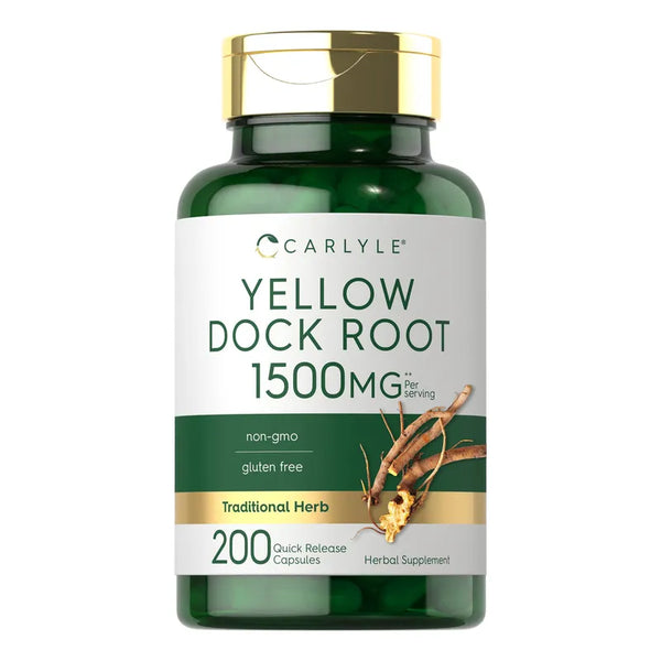Capsulas Raiz De Muelle Amarillo 1500 Mg Alta Potencia