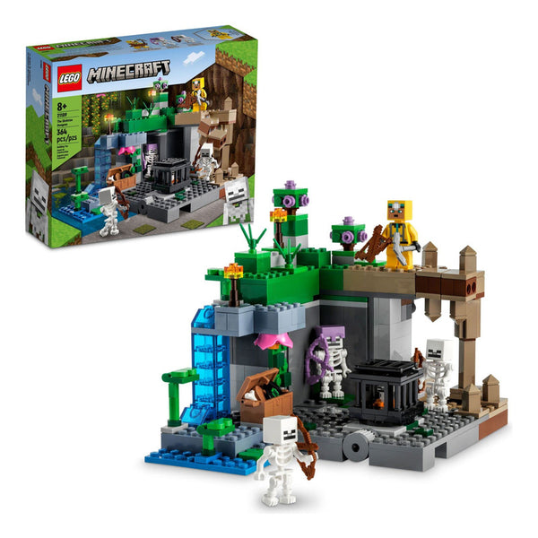 Lego Minecraft Calabozo Del Esqueleto 21189 Set De Construcción 364 Piezas Niños