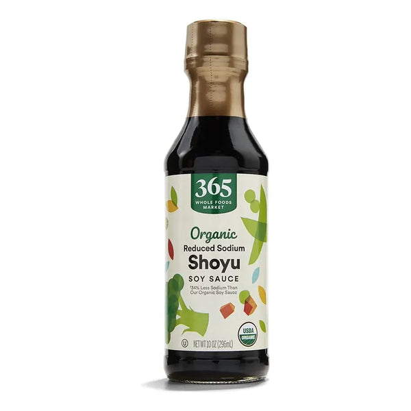 365 Sauce Shoyu Soy Reducido De Sodio Salsa De Soja Organica Saludable
