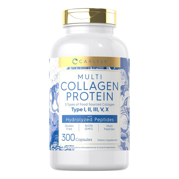 Cápsulas Colágeno Carlyle Cinco Tipos Para Belleza Y Salud Integral