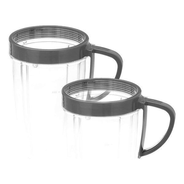 Anillo De Labios Con Asa Para Nutribullet 600 Y Pro 900 Juego De 2 Seguro Y Cómodo