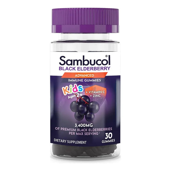 Gomitas De Sauco Negro Para Niños Con Zinc Y Vitamina C Salud Y Bienestar