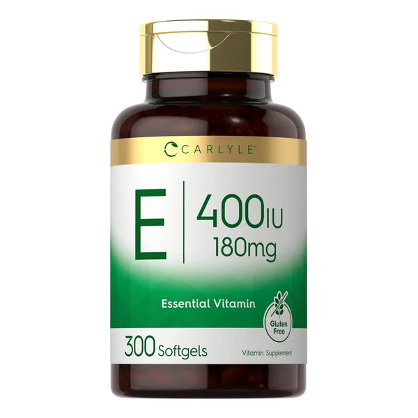 Cápsulas Blandas Vitamina E Carlyle 400 UI Antioxidante Natural