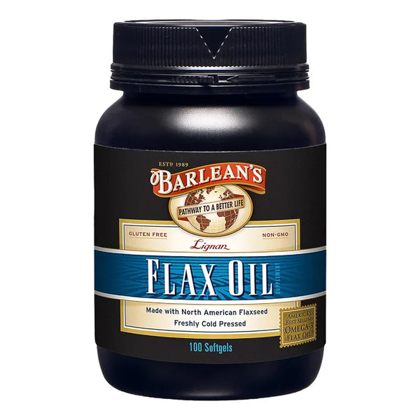 Cápsulas Blandas Aceite Linaza 1550 Mg Prensado En Frío Omega 3