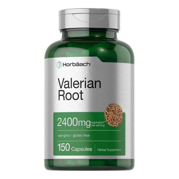 Capsulas De Raiz De Valeriana 2400 Mg 150 Unidades Suplemento Natural