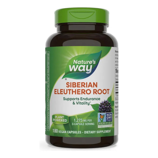 Eleutero Siberiano Herbario Premium 1275 Mg 180 Cápsulas Veganas