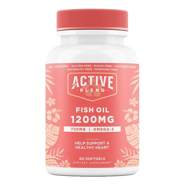 Aceite De Pescado Omega-3 Triple Fuerza 1250 Mg Bienestar Total