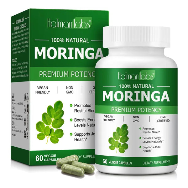 Capsulas Organicas De Moringa Para Energia Y Salud Puro Polvo De Moringa