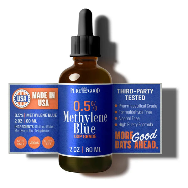 Azul De Methylene Grado Farmacéutico 0.5 Porciento 2.0 Fl Oz