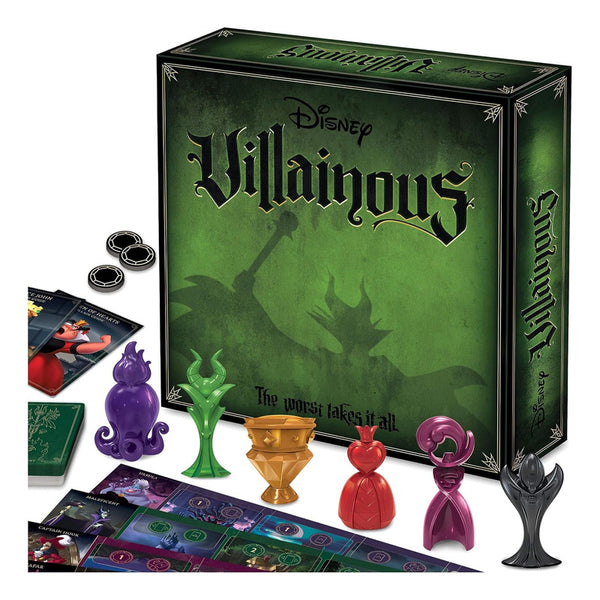 Ravensburger Disney Villainous Juego de Estrategia Para 2-6 Jugadores Aventura de Villanos