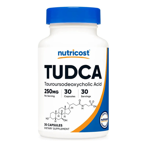 Acido Taursodesoxicolico 250 Mg 30 Capsulas Alta Pureza