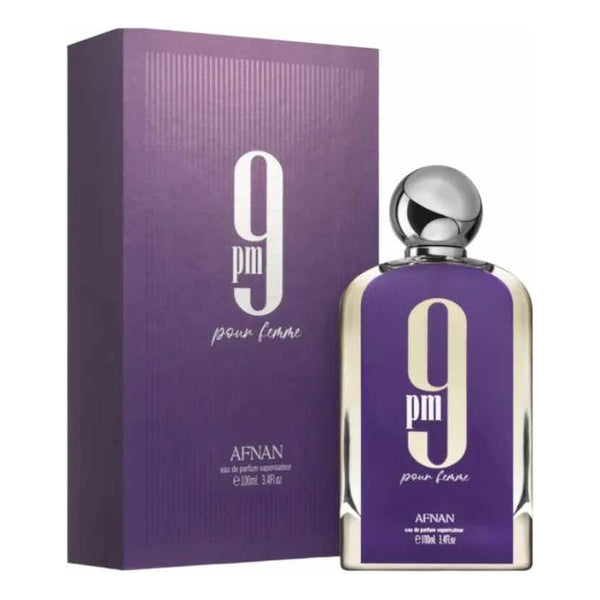 Afnan 9pm Pour Femme Fragancia Ámbar Floral Para Mujeres