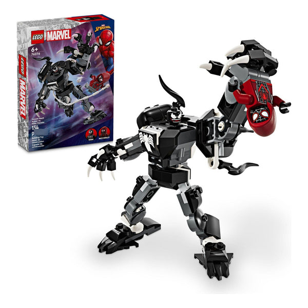 Juego De Construcción Marvel Venom Mech Armor Con Minifiguras Miles Morales