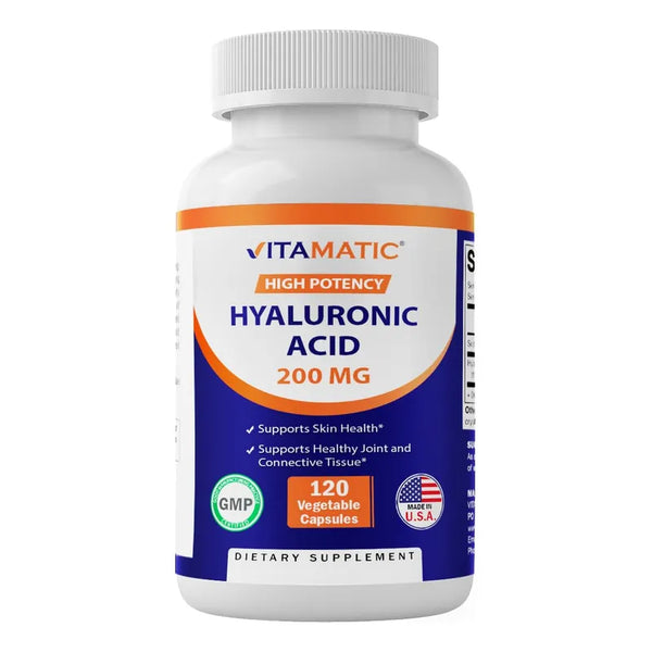 Ácido Hialurónico 200 Mg Cápsulas Salud Articulaciones Y Piel Juvenil