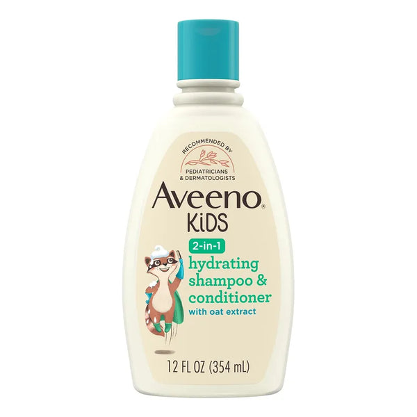 Aveeno Kids Champú Y Acondicionador 2 En 1 Con Avena Hipoalergénico
