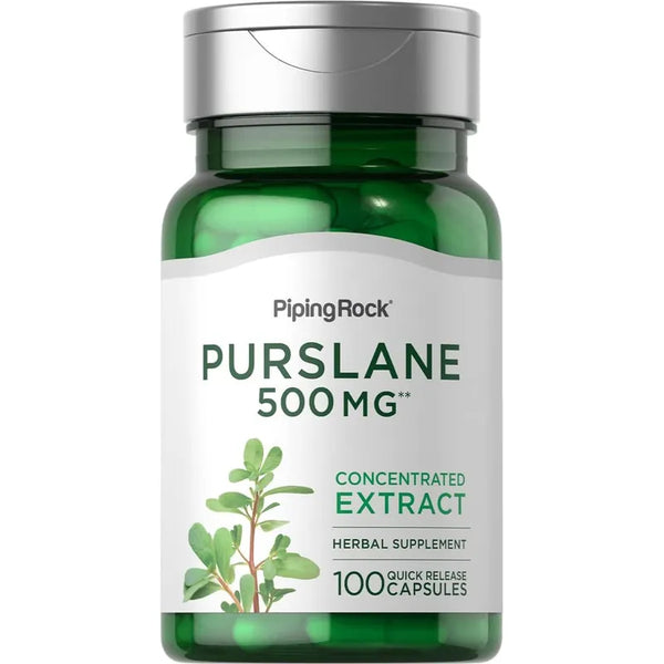 Capsulas De Verdolaga 500 Mg Portulaca Oleracea Suplemento Natural
