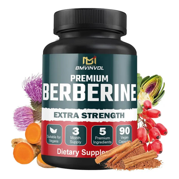 Berberina 14000mg Con Canela De Ceilán Suplemento Inmunológico