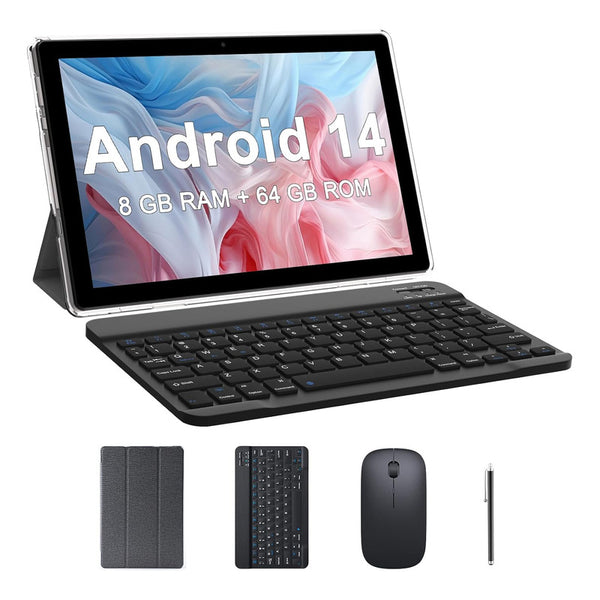 Tablet 10 Pulgadas Android 2 En 1 Con WiFi Y Bluetooth