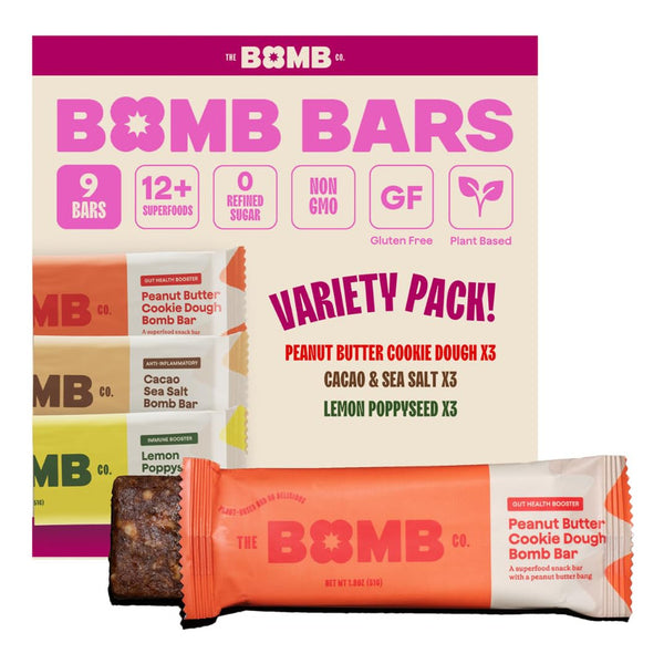 Barra Sustitutiva De Comidas Superfood Blender Bombs Variedad De Sabores