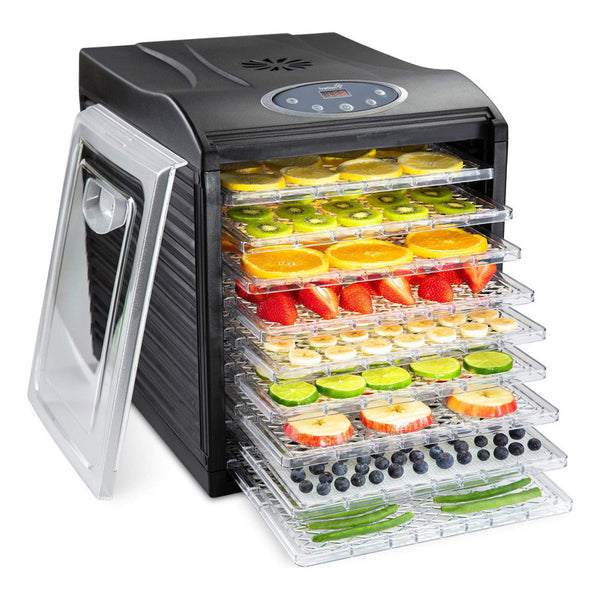 Deshidratador Digital De Alimentos Ivation 9 Bandejas Con Termostato