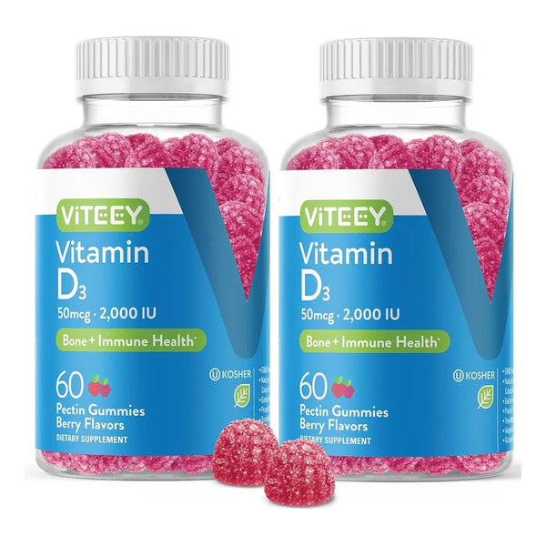 Capsulas De Vitamina D3 2000 Ui 50 Mcg Para Adultos Y Adolescentes