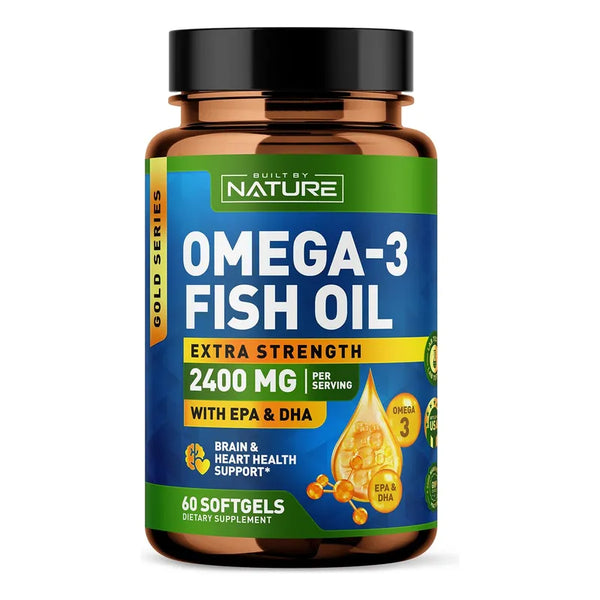 Aceite De Pescado Omega 3 Suplemento Para Salud Cardiaca Y Cerebral
