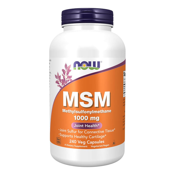 Msm Metilsulfonilmetano 1000 Mg Suplemento Articulaciones 240 Cap Vegan