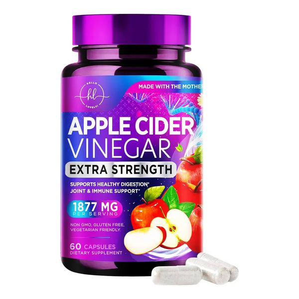 Cápsulas De Vinagre De Sidra De Manzana Con Vitamina D3 Y Zinc Salud Y Energía