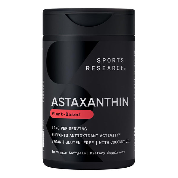 Astaxantina Con Aceite De Coco Natural Antioxidante 60 Capsulas