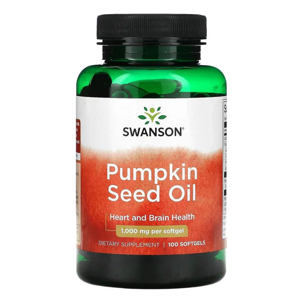 Aceite De Semillas De Calabaza 100 Capsulas Suplemento Natural Saludy Bienestar