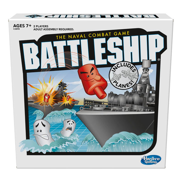 Juego De Mesa Battleship Con Aviones Y Barcos Edición Exclusiva De Estrategia