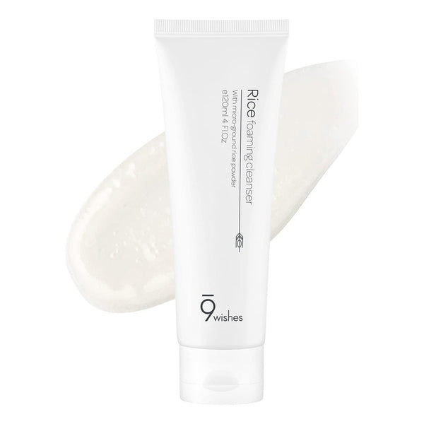 Limpiador De Arroz Espumoso 9wishes 120 Ml Exfoliación Iluminadora Facial