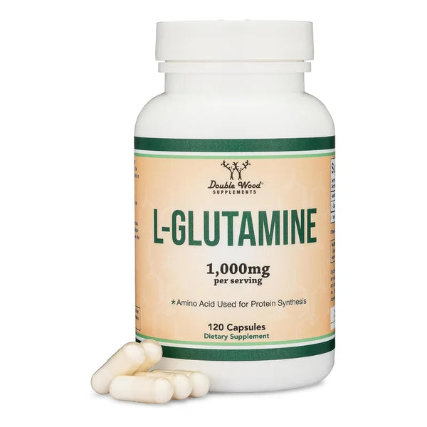 Capsulas De Glutamina L 1000 Mg 120 Unidades Para Salud Intestinal