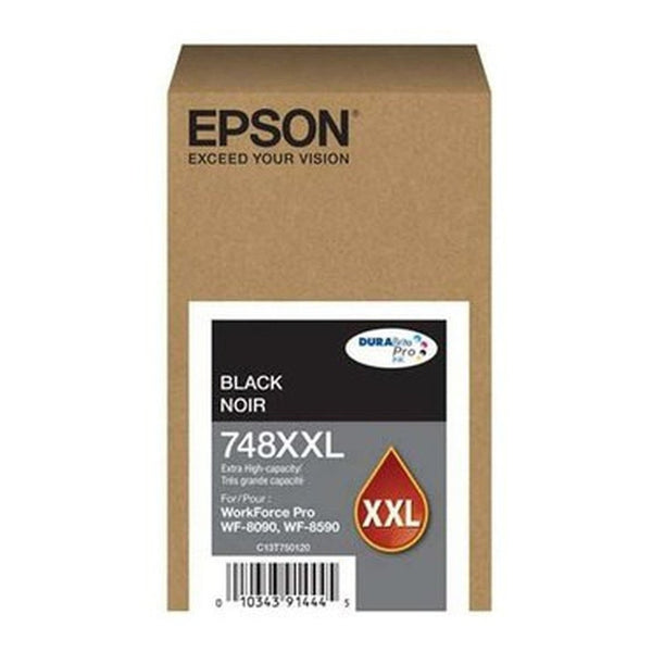 Cartucho Negro Epson T748xxl120-al Para Wf-6090 Y Wf-6590 Alta Calidad Imprimible