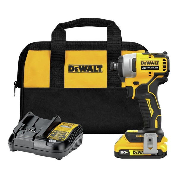 Perforador De Impacto Inalámbrico Dewalt Dcf809d1 20v Max Compacto Y Potente