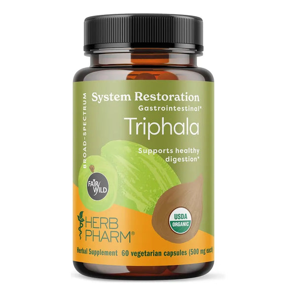 Capsulas Triphala Para Apoyo Digestivo De 60 Unidades Certificadas