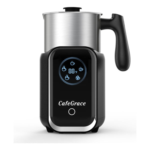 Espumador De Leche Y Vaporizador Cafegrace 5 En 1 600 Ml Para Café