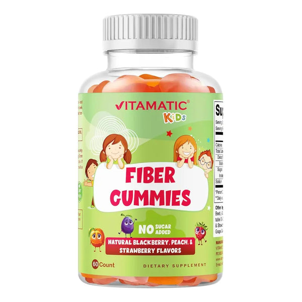 Gomitas De Fibra Prebiótica Para Niños Sin Azúcar Beneficios Digestivos