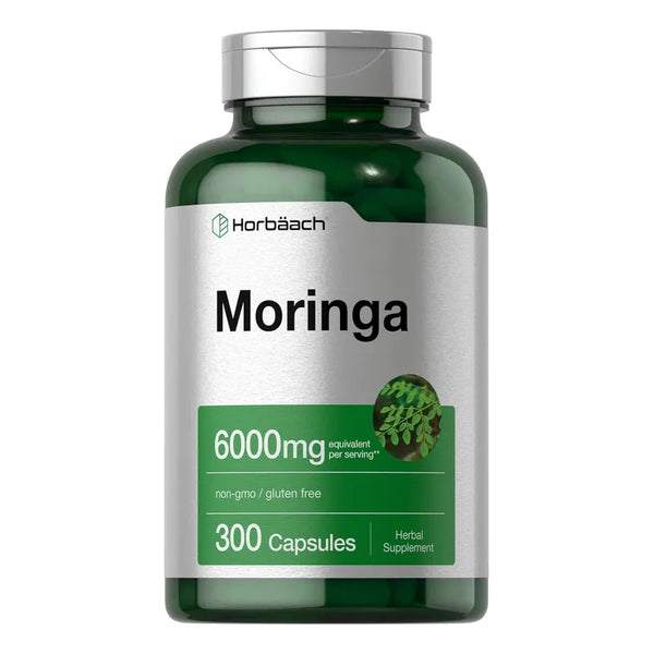 Capsulas De Moringa Oleifera 6000 Mg 300 U Superalimento Energizante