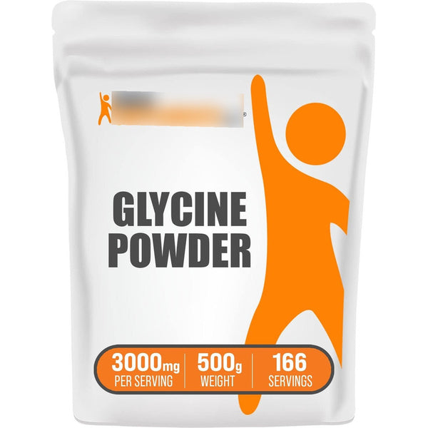 Glicina 3000 Mg Polvo L-Glicina Puro Sin Gluten Para Salud Y Bienestar