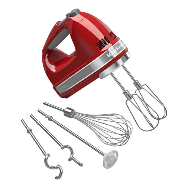 Batidora De Mano Kitchenaid KHM926ER Empire Red 9 Velocidades Para Todos Las Recetas