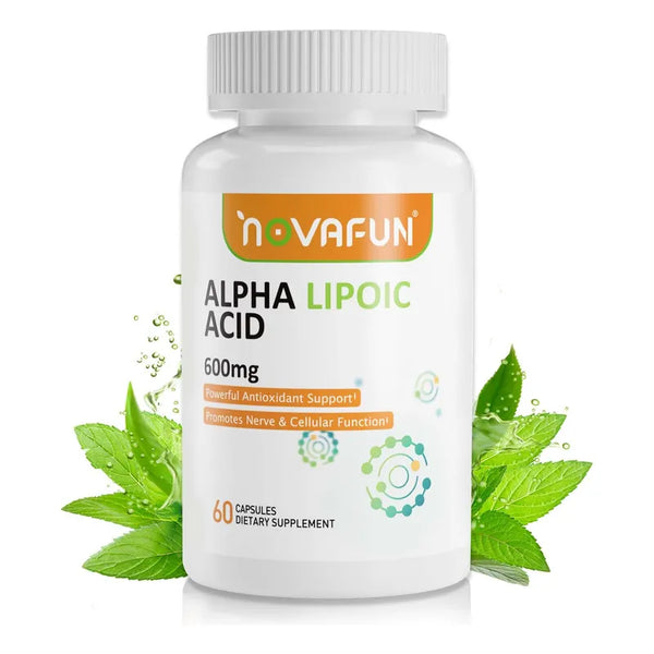 Acido Alfa Lipoico 600 Mg Antioxidante 60 Capsulas Veg