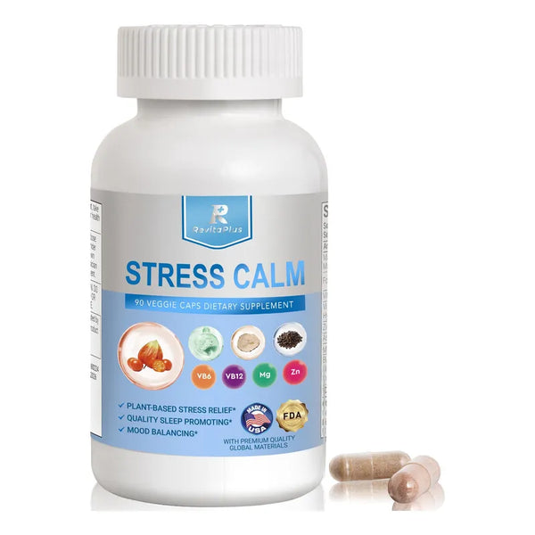 Ashwagandha Magnesio B6 B12 Suplemento Energetico Calmante 90 Capsulas