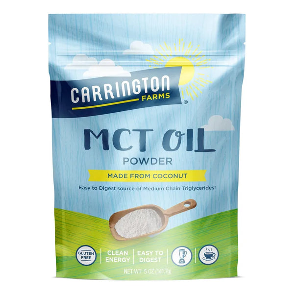 Aceite Organico Mct En Polvo Sin Gluten Para Dieta Ceto 454 Gramos