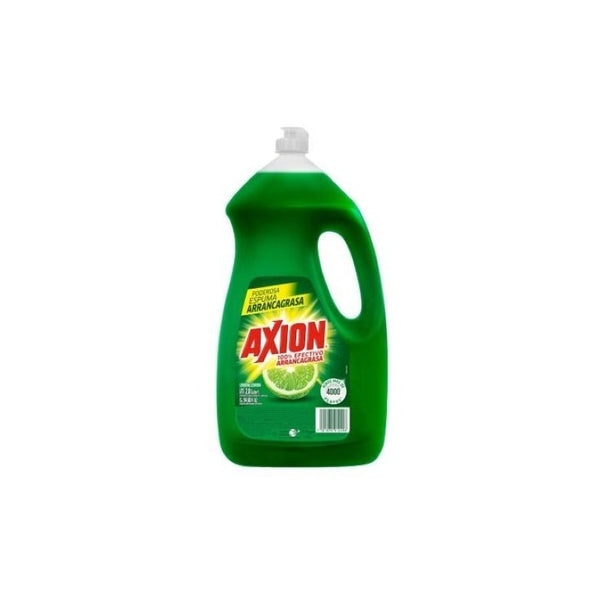 Lavatrastes Para Lavavajillas Axion Limón Líquido En Botella 2800 Ml Aroma Fresco