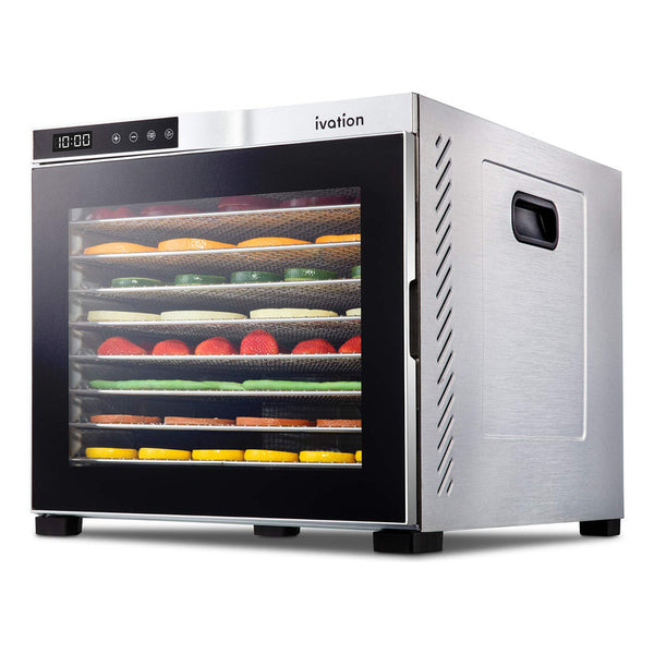 Máquina Deshidratadora De Alimentos Comercial Ivation Para Frutas Y Carne
